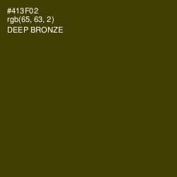 #413F02 - Deep Bronze Color Image